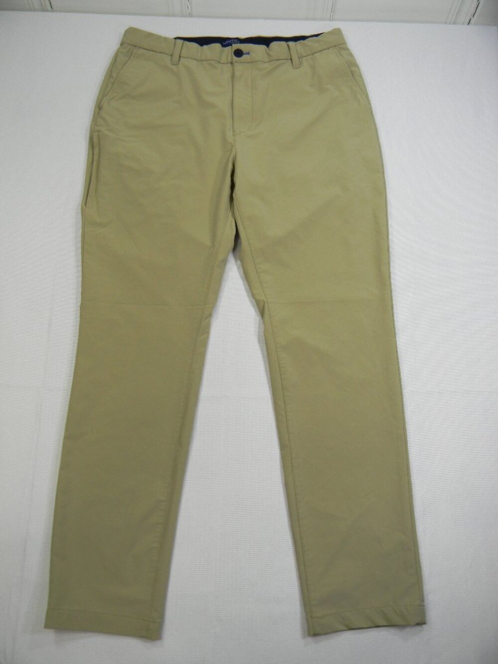 Nautica Navtech Performance Pants Men’s 34x32 Khaki Stretch Travel Casual